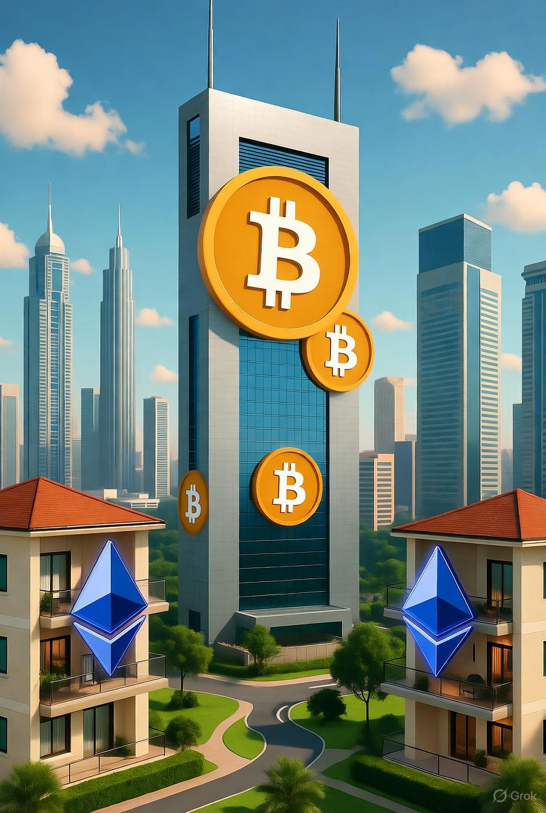 如何在杜拜用加密貨幣投資不動產:2025年全面指南